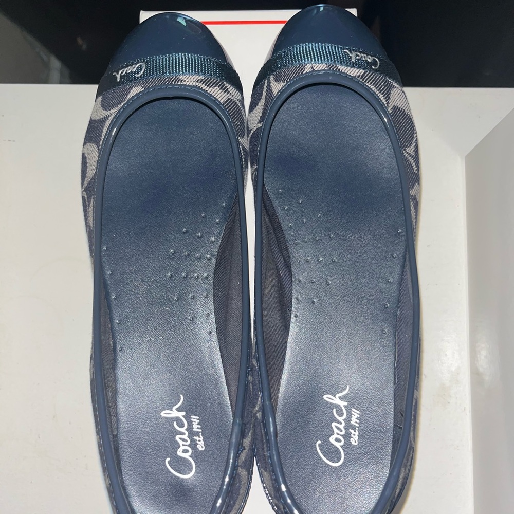 Coach Cecile Dark Indigo/Navy Loafers